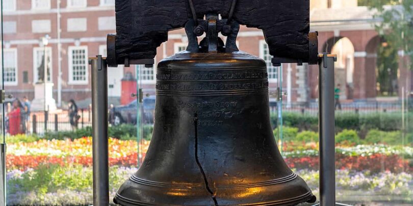 The Grand Experiment Liberty Bell https://commons.wikimedia.org/w/index.php?search=liberty+bell&title=Special:MediaSearch&go=Go&type=image&haslicense=attribution-same-license