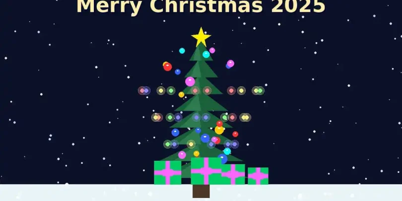 Merry Christmas 2025: Celebrating Joy, Connection, and Timeless Traditions AI generated image of a Christmas tree to illustrate blog post: Merry Christmas 2025: Celebrating Joy, Connection, and Timeless Traditions